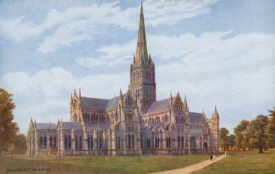 Kathedrale von Salisbury von Alfred Robert Quinton